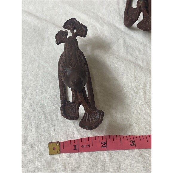 VINTAGE 14 LOT BIRD PERCHING ON BRANCH  NAPKIN HOLDER METAL French  Farmhouse - Picture 12 of 13